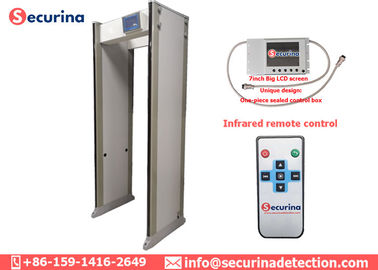 33 45 Pinpoint Zones Entry Metal Detector Scanner Keypad Infrared Remote Control